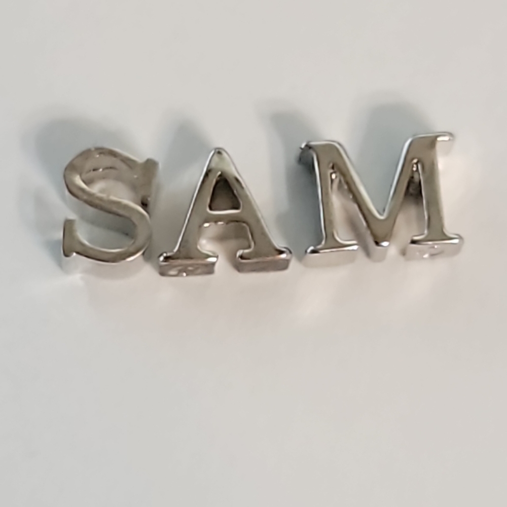 Origami Owl letter charms, set of 3